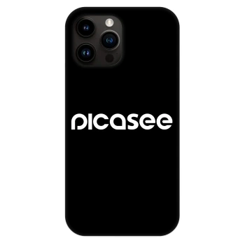 Szilikon tok erre a típusra Apple iPhone 13 Pro Max - Picasee - new logo - white