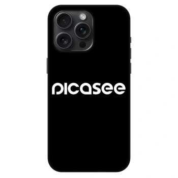 Szilikon tok erre a típusra Apple iPhone 15 Pro Max - Picasee - new logo - white