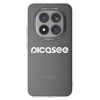 Picasee átlátszó szilikon tok az alábbi mobiltelefonokra Xiaomi Redmi Note 15 Pro+ - Picasee - new logo - white
