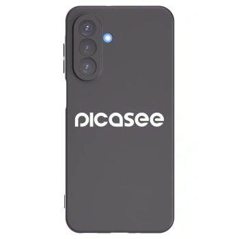Picasee fekete szilikon tok az alábbi mobiltelefonokra Samsung Galaxy A17 5G - Picasee - new logo - white
