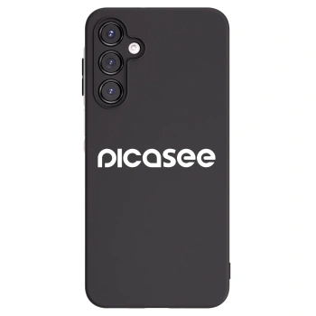 Picasee fekete szilikon tok az alábbi mobiltelefonokra Samsung Galaxy A16 4G - Picasee - new logo - white