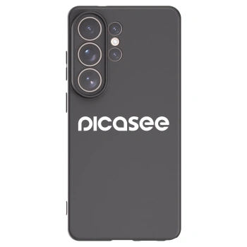 Picasee fekete szilikon tok az alábbi mobiltelefonokra Samsung Galaxy S26 Ultra - Picasee - new logo - white