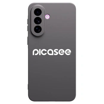 Picasee fekete szilikon tok az alábbi mobiltelefonokra Samsung Galaxy A57 5G - Picasee - new logo - white