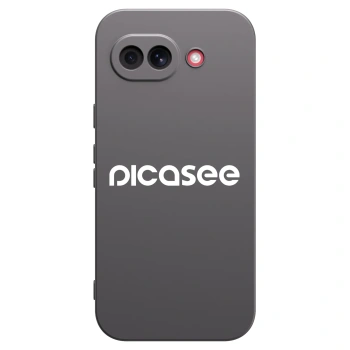 Picasee fekete szilikon tok az alábbi mobiltelefonokra Google Pixel 10a - Picasee - new logo - white