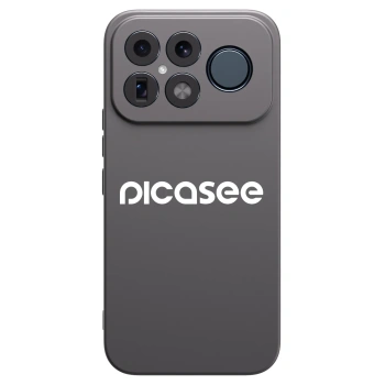 Picasee fekete szilikon tok az alábbi mobiltelefonokra Xiaomi Poco F8 Ultra - Picasee - new logo - white