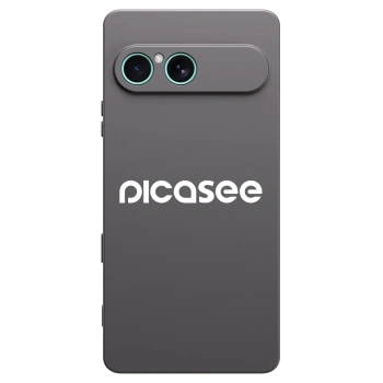 Picasee fekete szilikon tok az alábbi mobiltelefonokra Sony Xperia 10 VII - Picasee - new logo - white