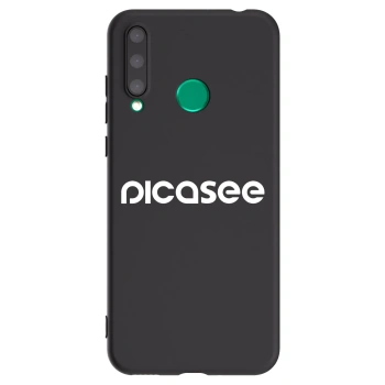 Picasee fekete szilikon tok az alábbi mobiltelefonokra Honor 20 Lite - Picasee - new logo - white