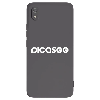 Picasee fekete szilikon tok az alábbi mobiltelefonokra Xiaomi Redmi 7A - Picasee - new logo - white