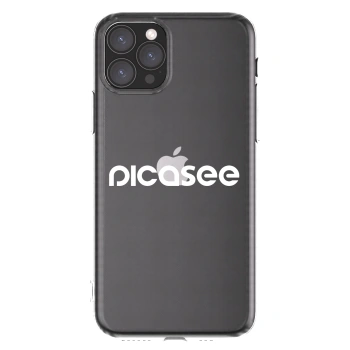 Picasee átlátszó szilikon tok az alábbi mobiltelefonokra Apple iPhone 11 Pro - Picasee - new logo - white