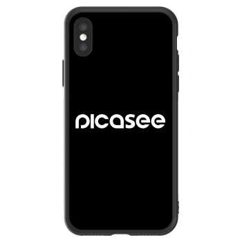 Picasee ULTIMATE CASE Apple iPhone X/XS - készülékre - Picasee - new logo - white