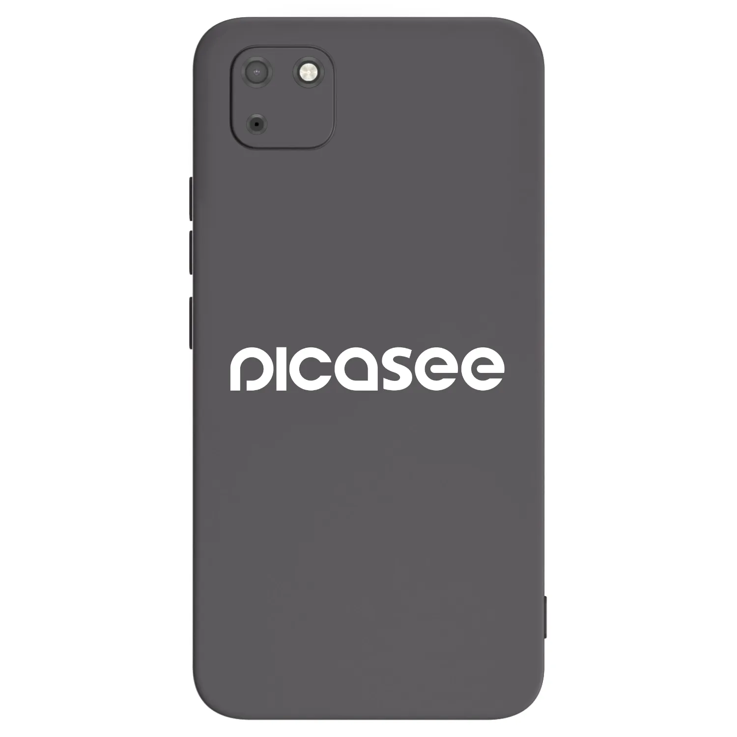Picasee fekete szilikon tok az alábbi mobiltelefonokra Huawei Y5P - Picasee - new logo - white