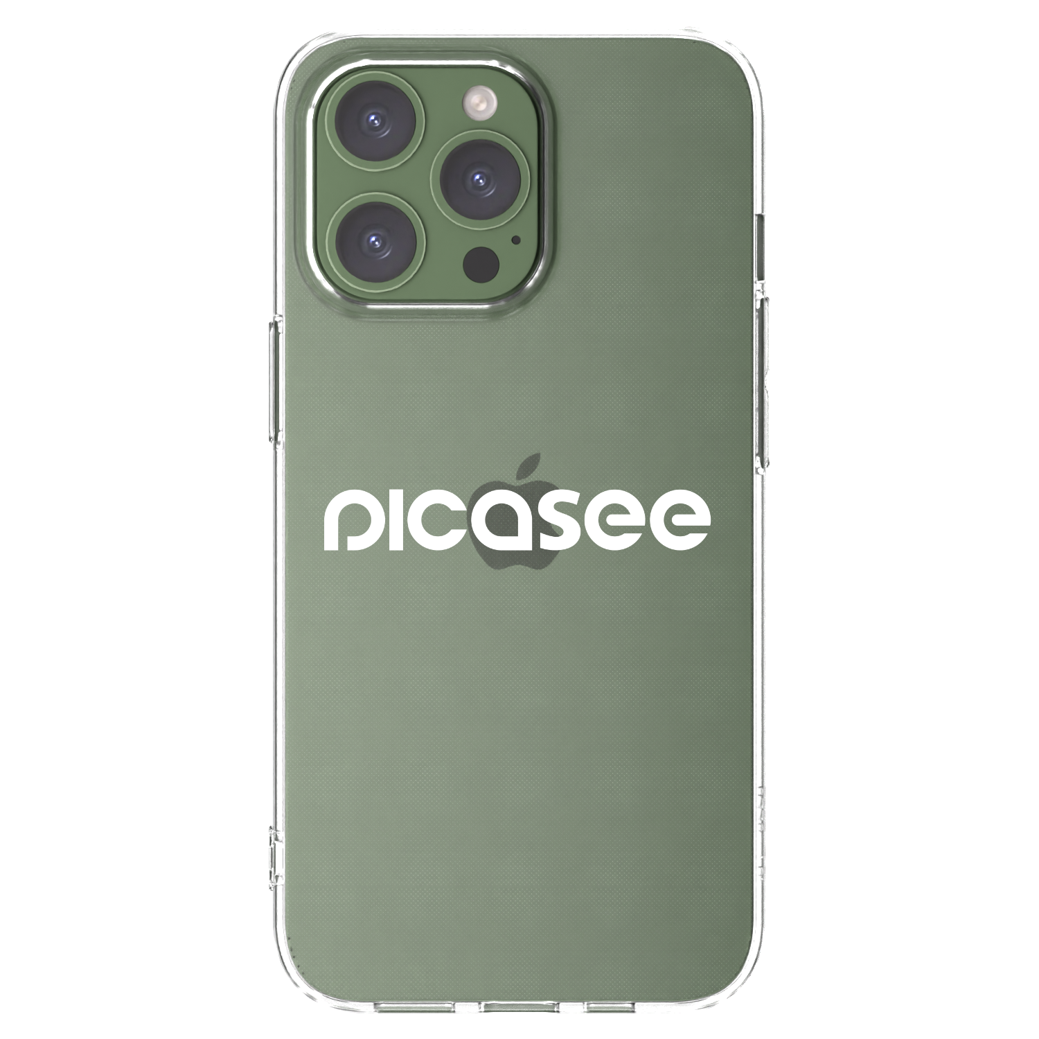 Picasee átlátszó szilikon tok az alábbi mobiltelefonokra Apple iPhone 13 Pro - Picasee - new logo - white
