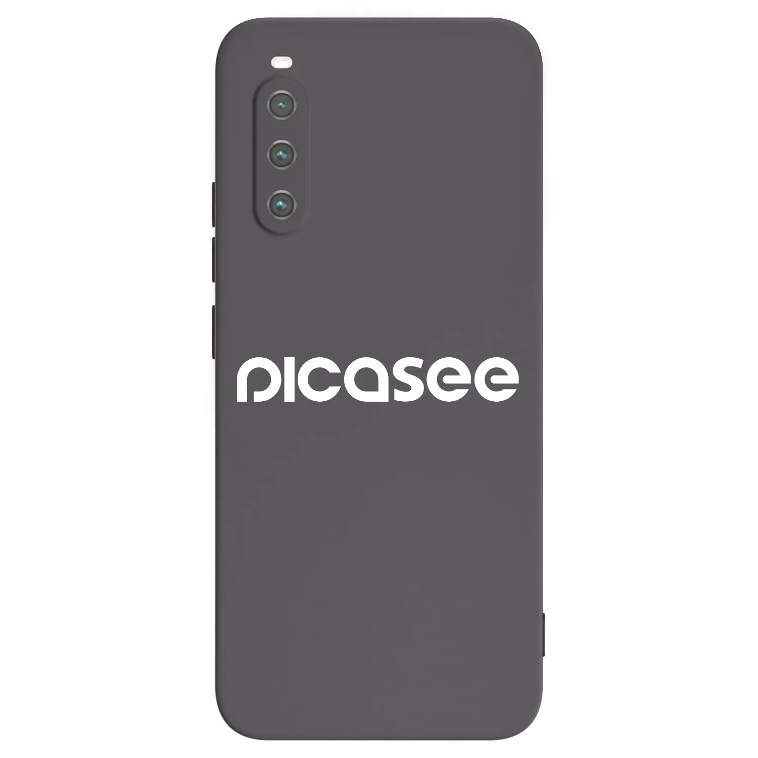 Picasee fekete szilikon tok az alábbi mobiltelefonokra Sony Xperia 10 IV 5G - Picasee - new logo - white