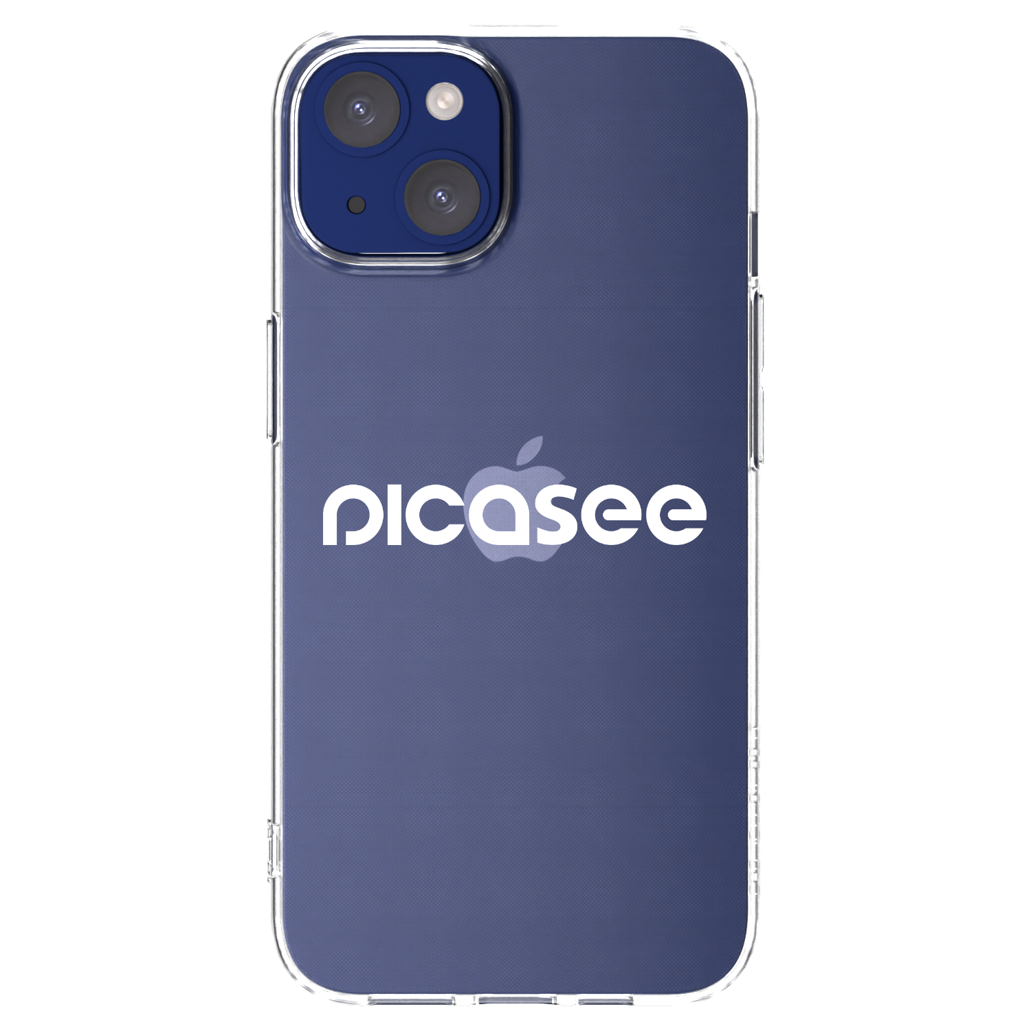 Picasee átlátszó szilikon tok az alábbi mobiltelefonokra Apple iPhone 14 - Picasee - new logo - white