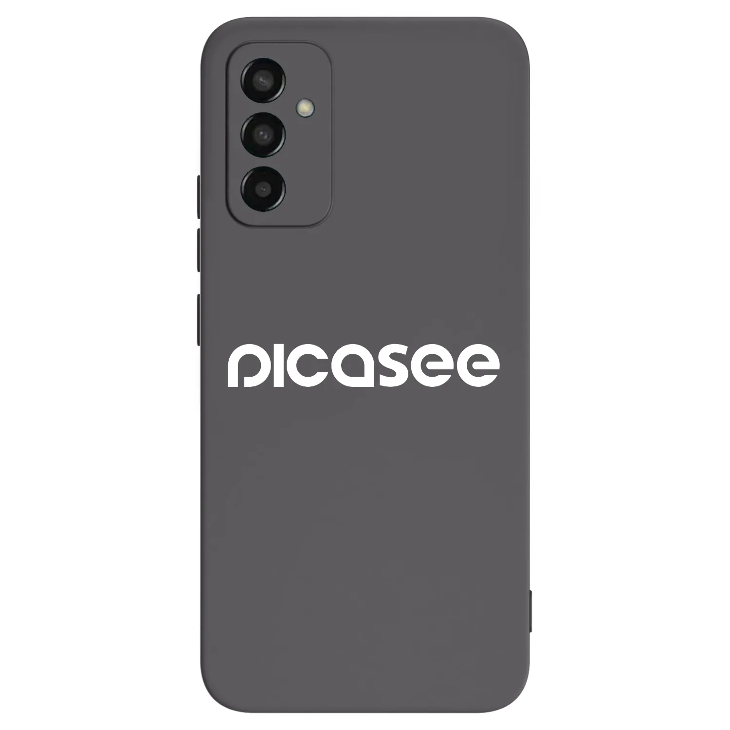 Picasee fekete szilikon tok az alábbi mobiltelefonokra Samsung Galaxy M13 M135F - Picasee - new logo - white