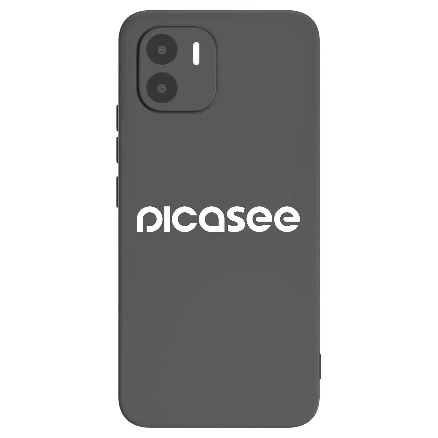 Picasee fekete szilikon tok az alábbi mobiltelefonokra Xiaomi Redmi A1 - Picasee - new logo - white