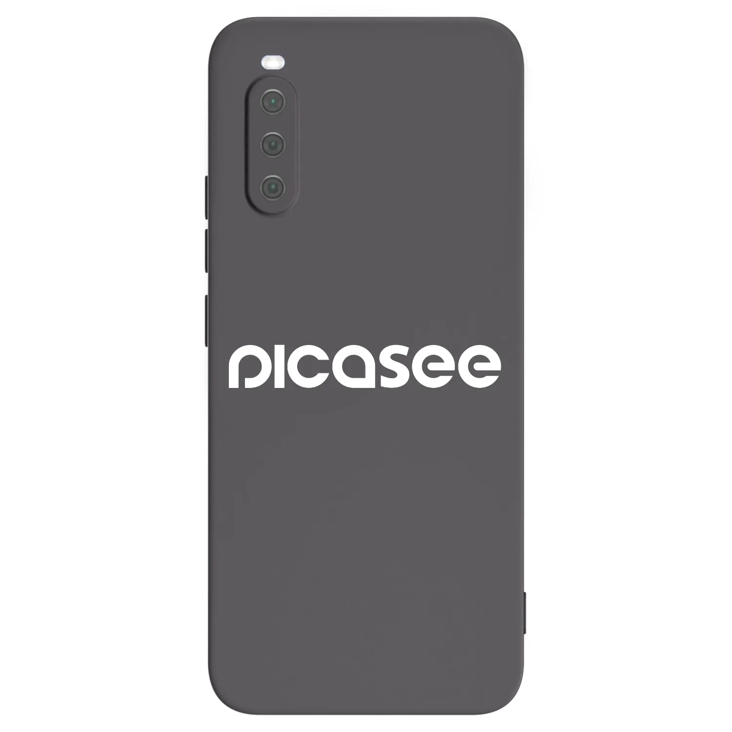 Picasee fekete szilikon tok az alábbi mobiltelefonokra Sony Xperia 10 III - Picasee - new logo - white