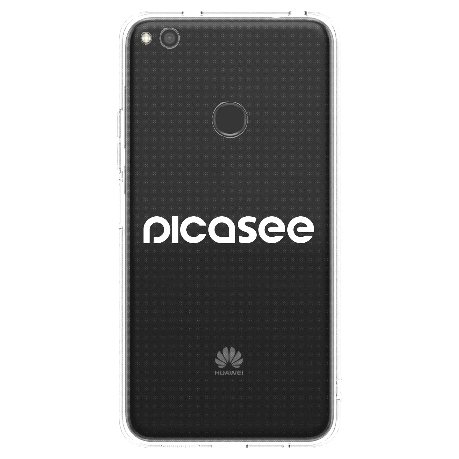 Picasee átlátszó szilikon tok az alábbi mobiltelefonokra Huawei P9 Lite 2017 - Picasee - new logo - white