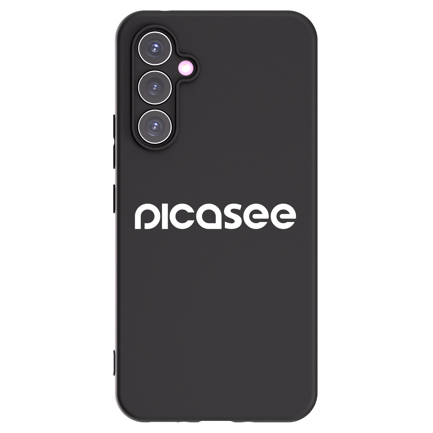 Picasee fekete szilikon tok az alábbi mobiltelefonokra Samsung Galaxy A54 5G A546B - Picasee - new logo - white