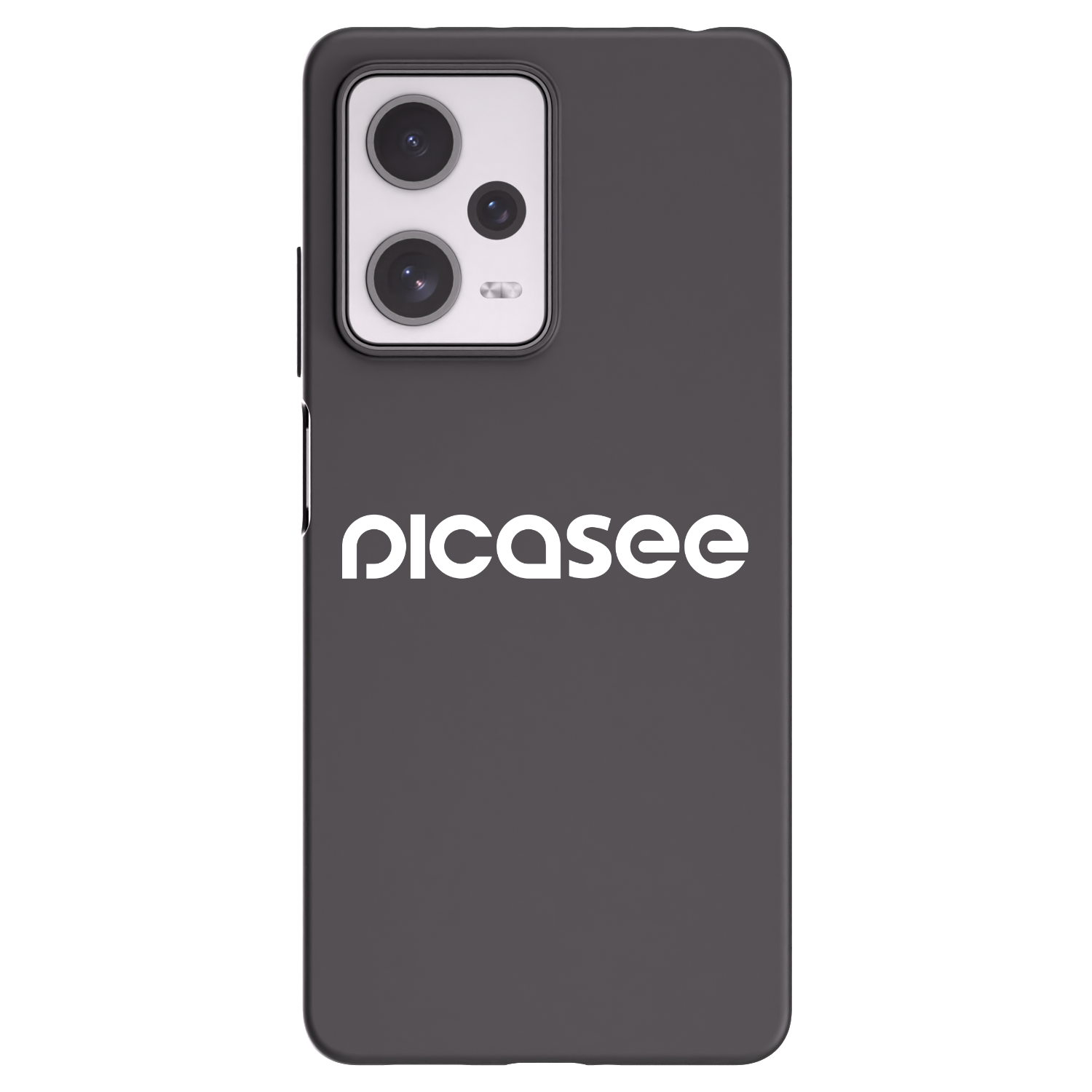 Picasee fekete szilikon tok az alábbi mobiltelefonokra Xiaomi Redmi Note 12 Pro+ 5G - Picasee - new logo - white