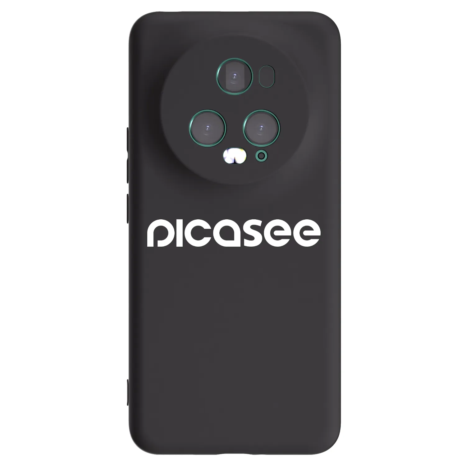 Picasee fekete szilikon tok az alábbi mobiltelefonokra Honor Magic5 Pro - Picasee - new logo - white