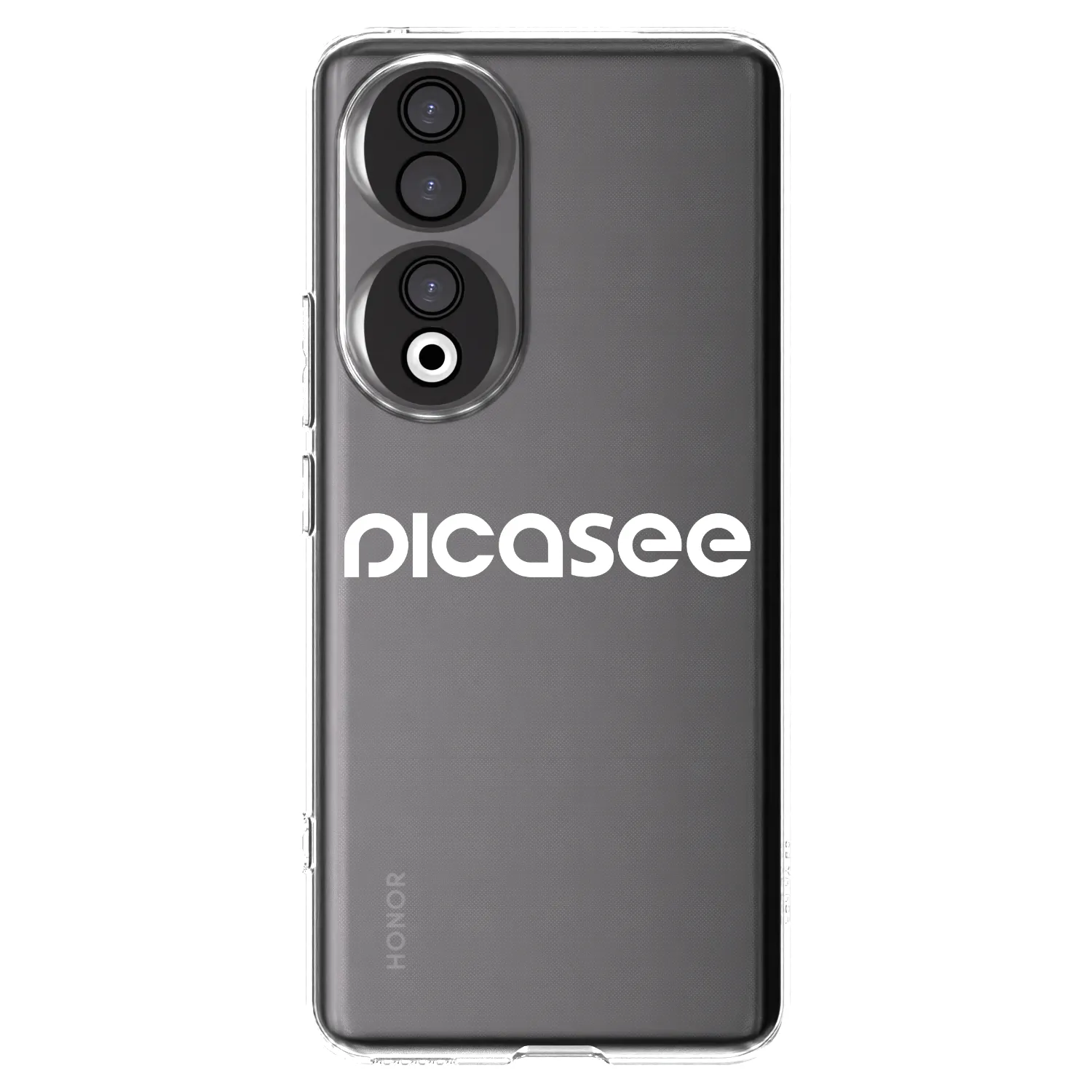 Picasee átlátszó szilikon tok az alábbi mobiltelefonokra Honor 90 5G - Picasee - new logo - white