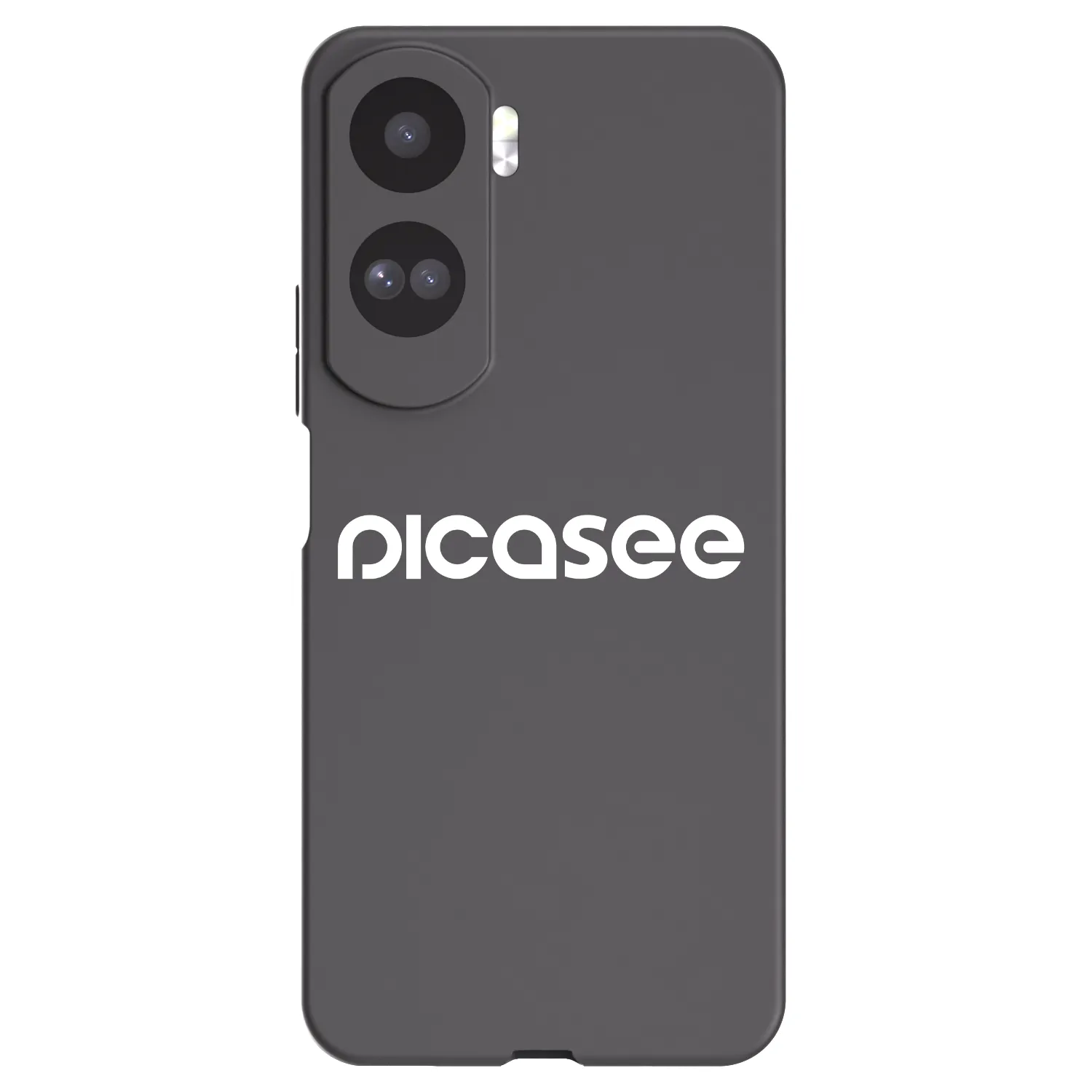 Picasee fekete szilikon tok az alábbi mobiltelefonokra Honor 90 Lite 5G - Picasee - new logo - white
