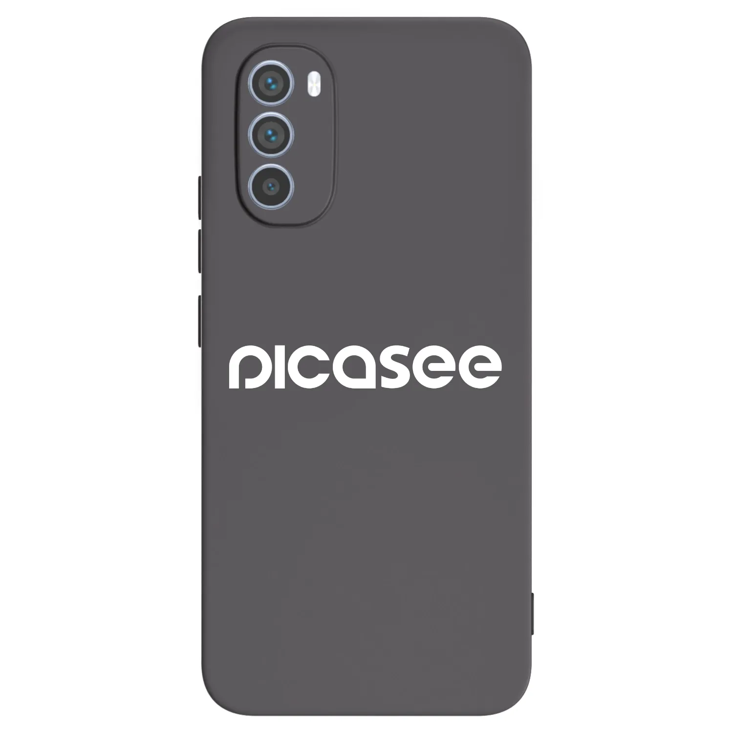 Picasee fekete szilikon tok az alábbi mobiltelefonokra Motorola Moto G62 - Picasee - new logo - white