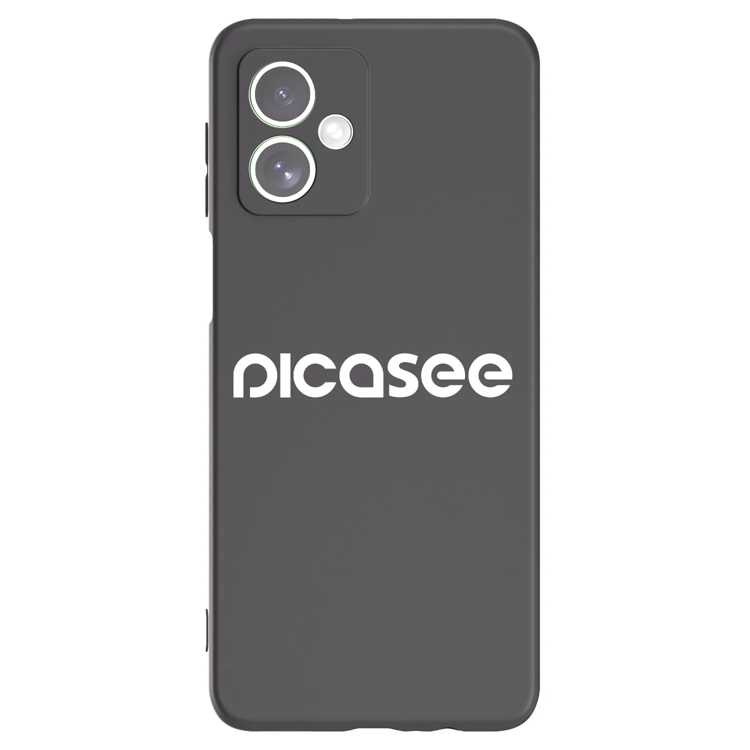 Picasee fekete szilikon tok az alábbi mobiltelefonokra Motorola Moto G54 5G - Picasee - new logo - white