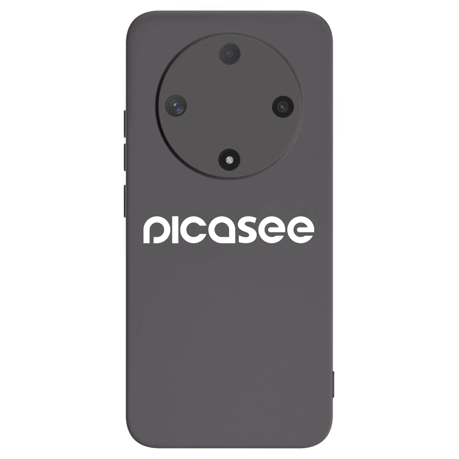 Picasee fekete szilikon tok az alábbi mobiltelefonokra Honor Magic6 Lite 5G - Picasee - new logo - white