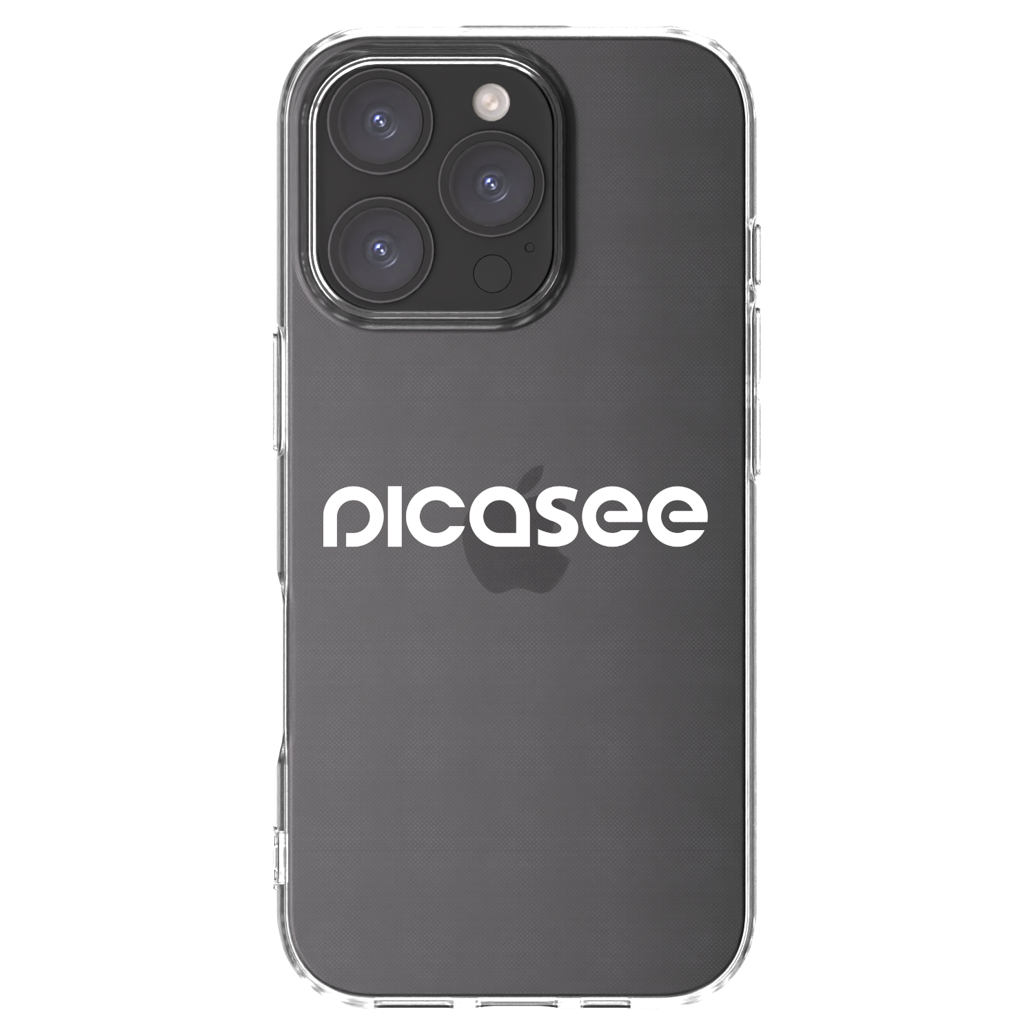 Picasee átlátszó szilikon tok az alábbi mobiltelefonokra Apple iPhone 16 Pro - Picasee - new logo - white