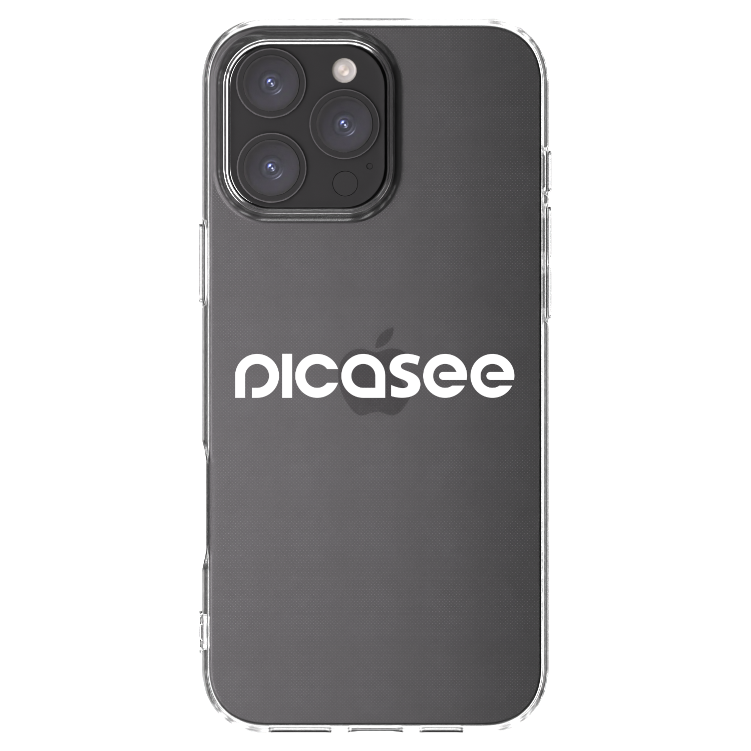 Picasee átlátszó szilikon tok az alábbi mobiltelefonokra Apple iPhone 16 Pro Max - Picasee - new logo - white