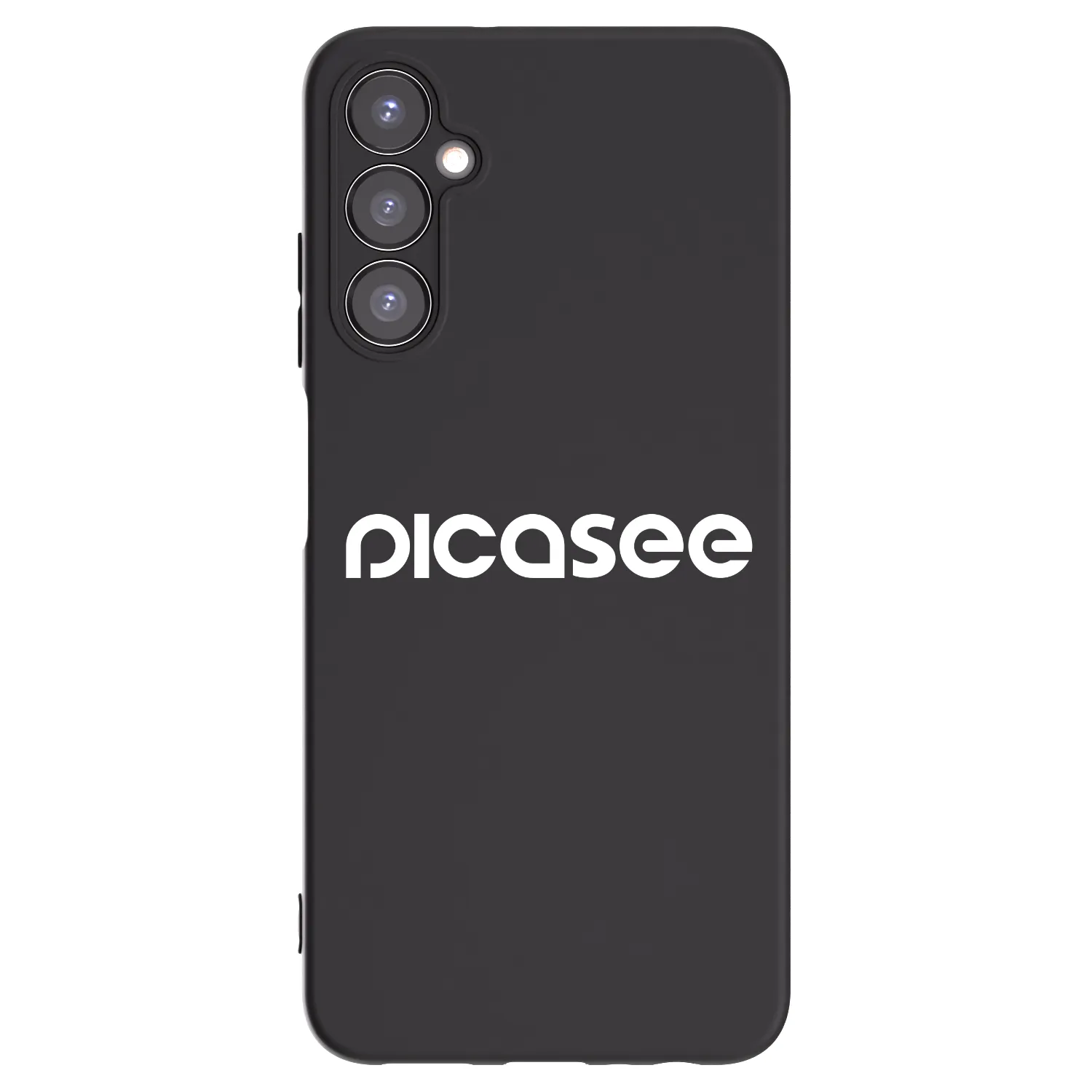 Picasee fekete szilikon tok az alábbi mobiltelefonokra Samsung Galaxy A05s A057G - Picasee - new logo - white