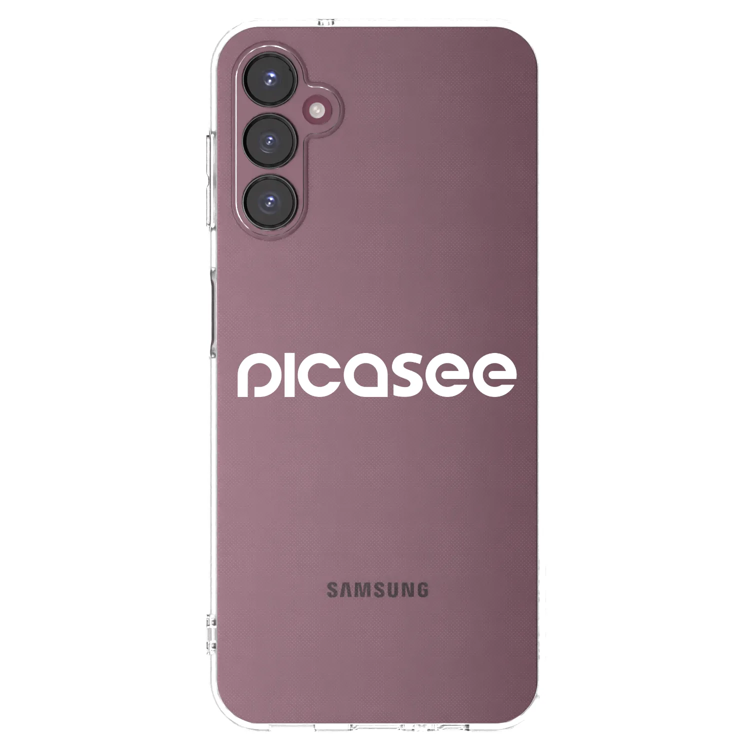 Picasee átlátszó szilikon tok az alábbi mobiltelefonokra Samsung Galaxy A05s A057G - Picasee - new logo - white