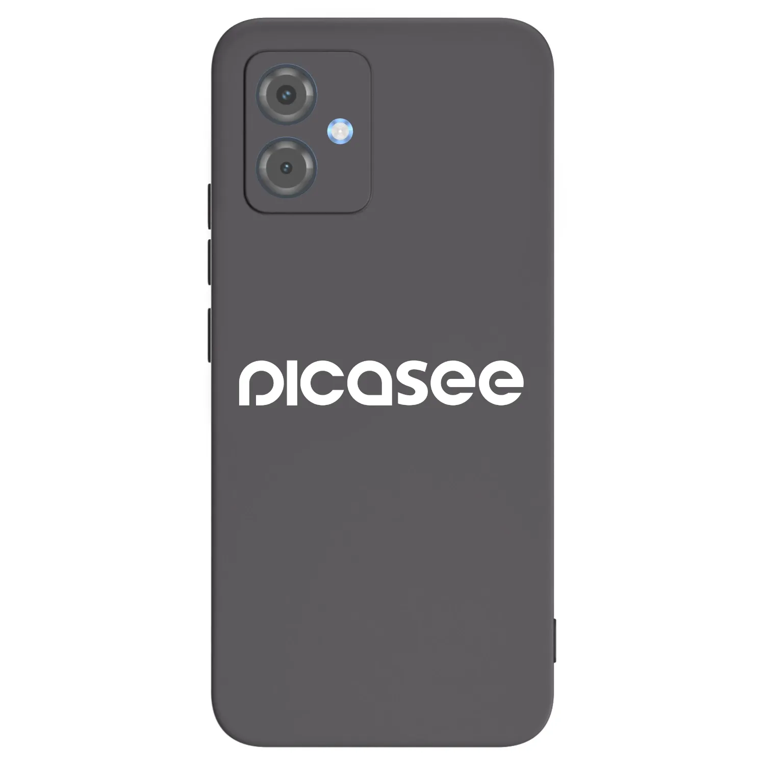 Picasee fekete szilikon tok az alábbi mobiltelefonokra Motorola Moto G14 - Picasee - new logo - white