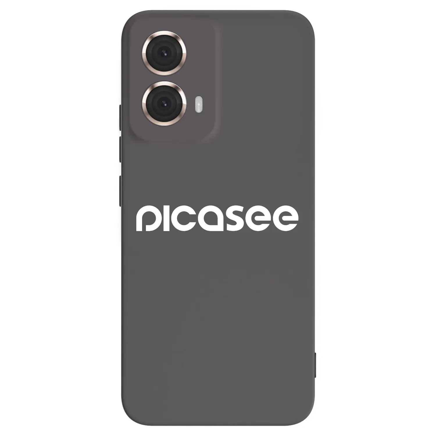 Picasee fekete szilikon tok az alábbi mobiltelefonokra Motorola Moto G85 - Picasee - new logo - white