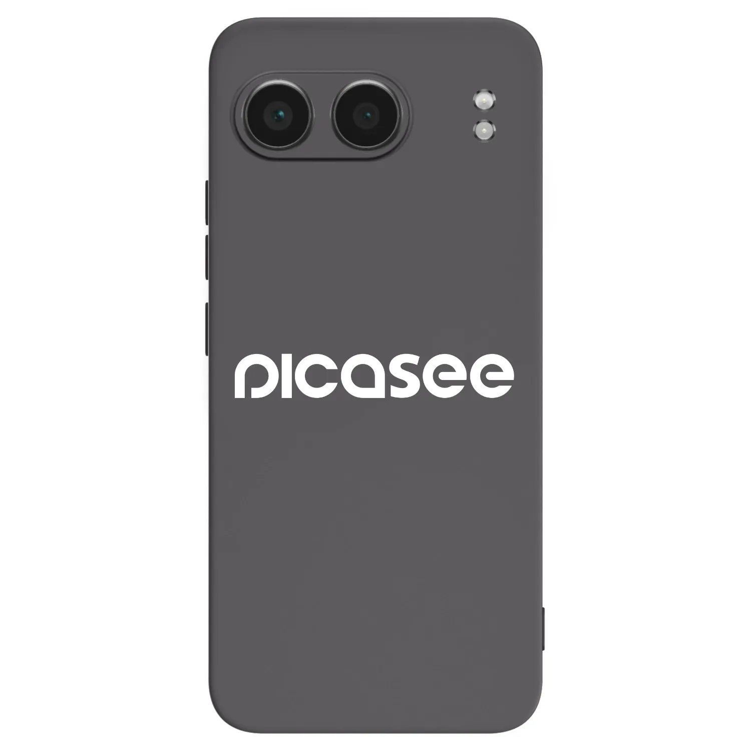 Picasee fekete szilikon tok az alábbi mobiltelefonokra OnePlus Nord 4 - Picasee - new logo - white