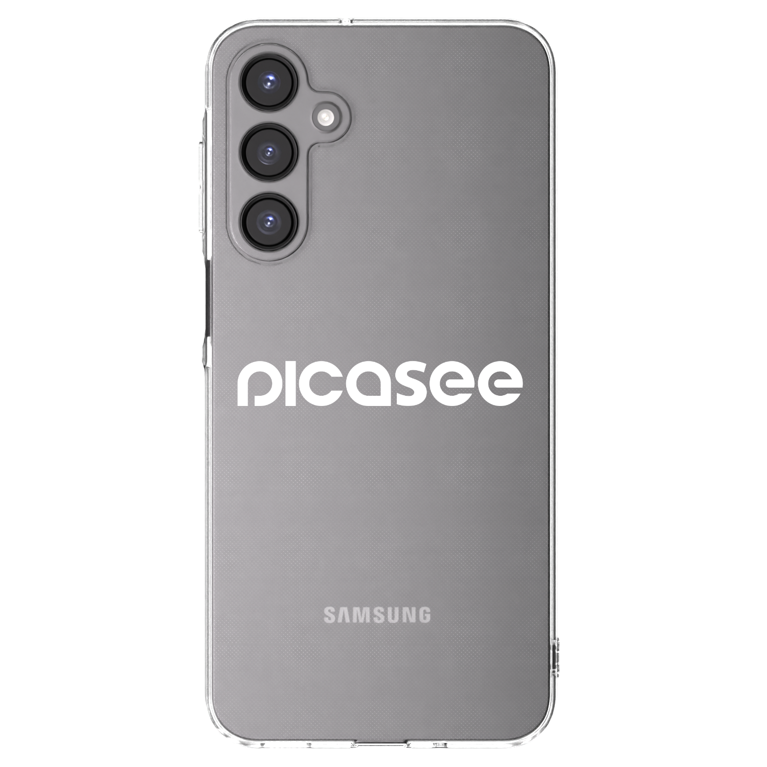Picasee átlátszó szilikon tok az alábbi mobiltelefonokra Samsung Galaxy A16 5G - Picasee - new logo - white