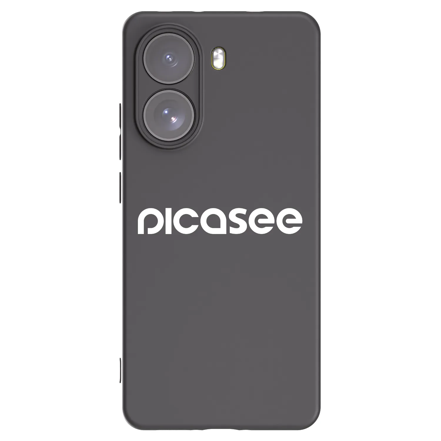 Picasee fekete szilikon tok az alábbi mobiltelefonokra Xiaomi Poco X7 - Picasee - new logo - white