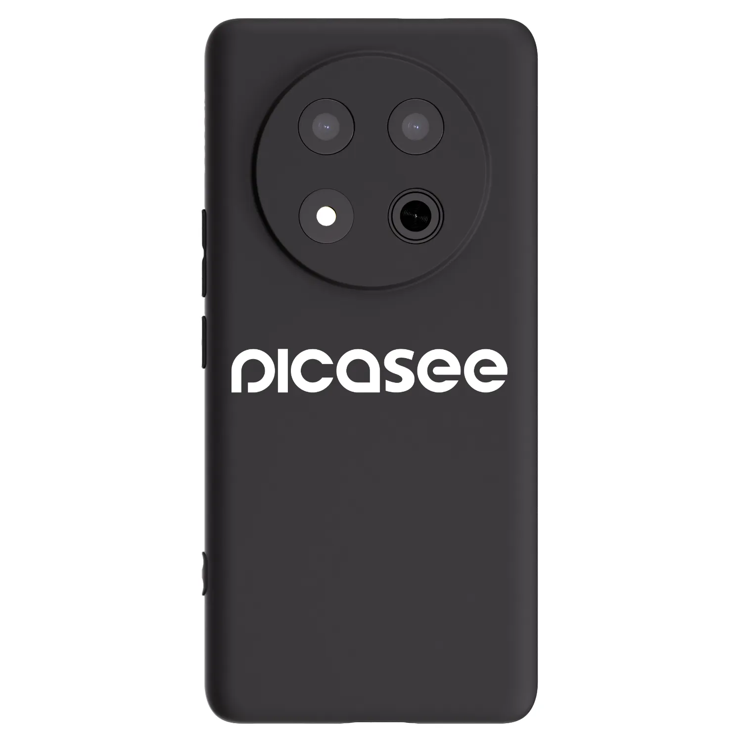 Picasee fekete szilikon tok az alábbi mobiltelefonokra Honor Magic7 Lite 5G - Picasee - new logo - white