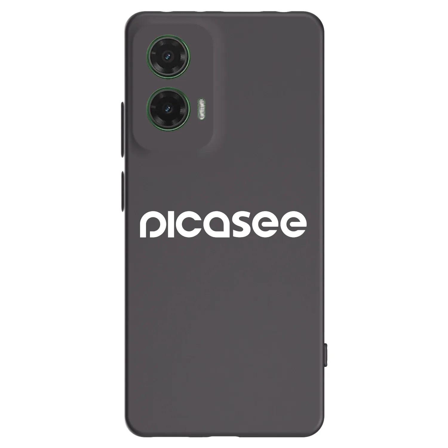 Picasee fekete szilikon tok az alábbi mobiltelefonokra Motorola Moto G35 5G - Picasee - new logo - white