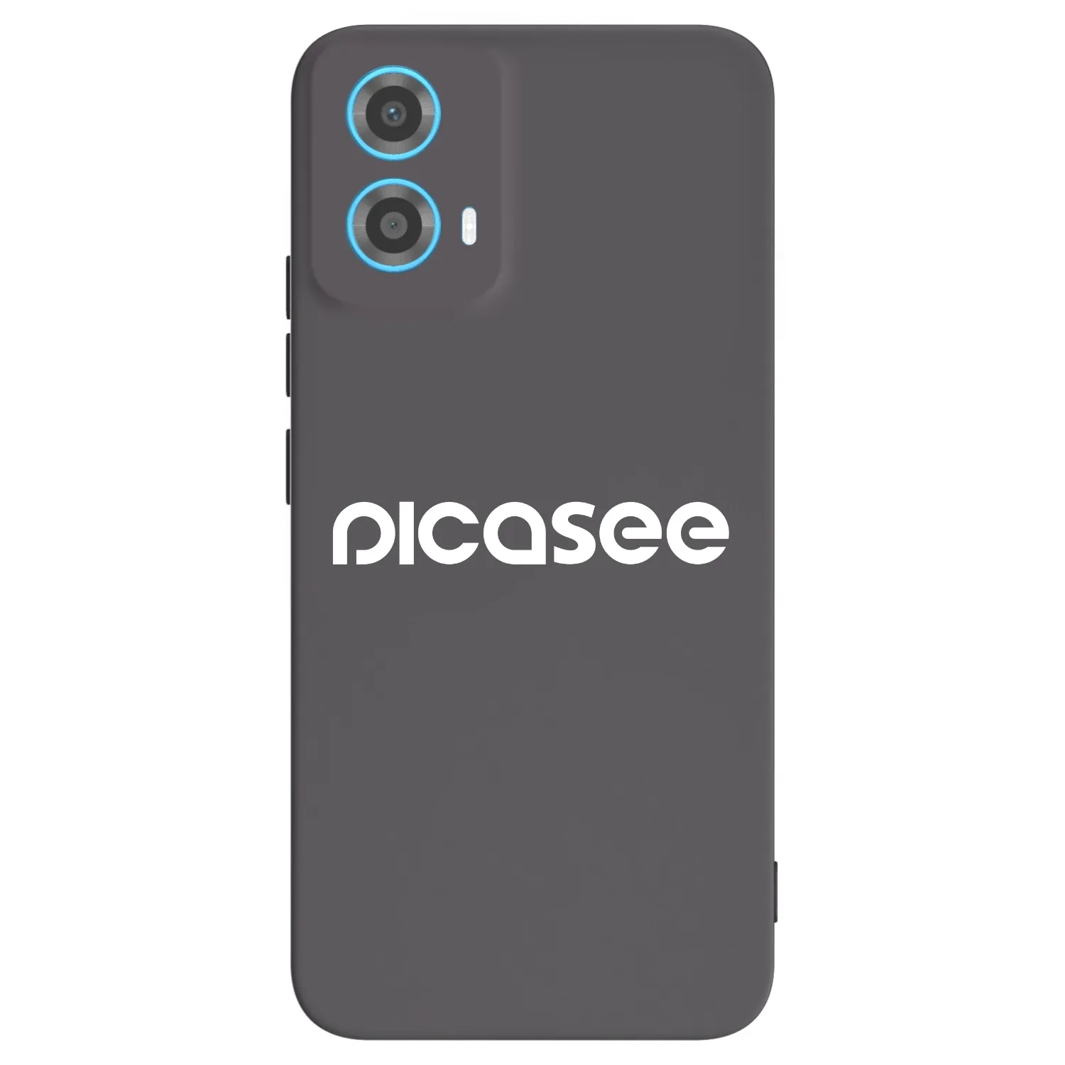 Picasee fekete szilikon tok az alábbi mobiltelefonokra Motorola Moto G34 5G - Picasee - new logo - white