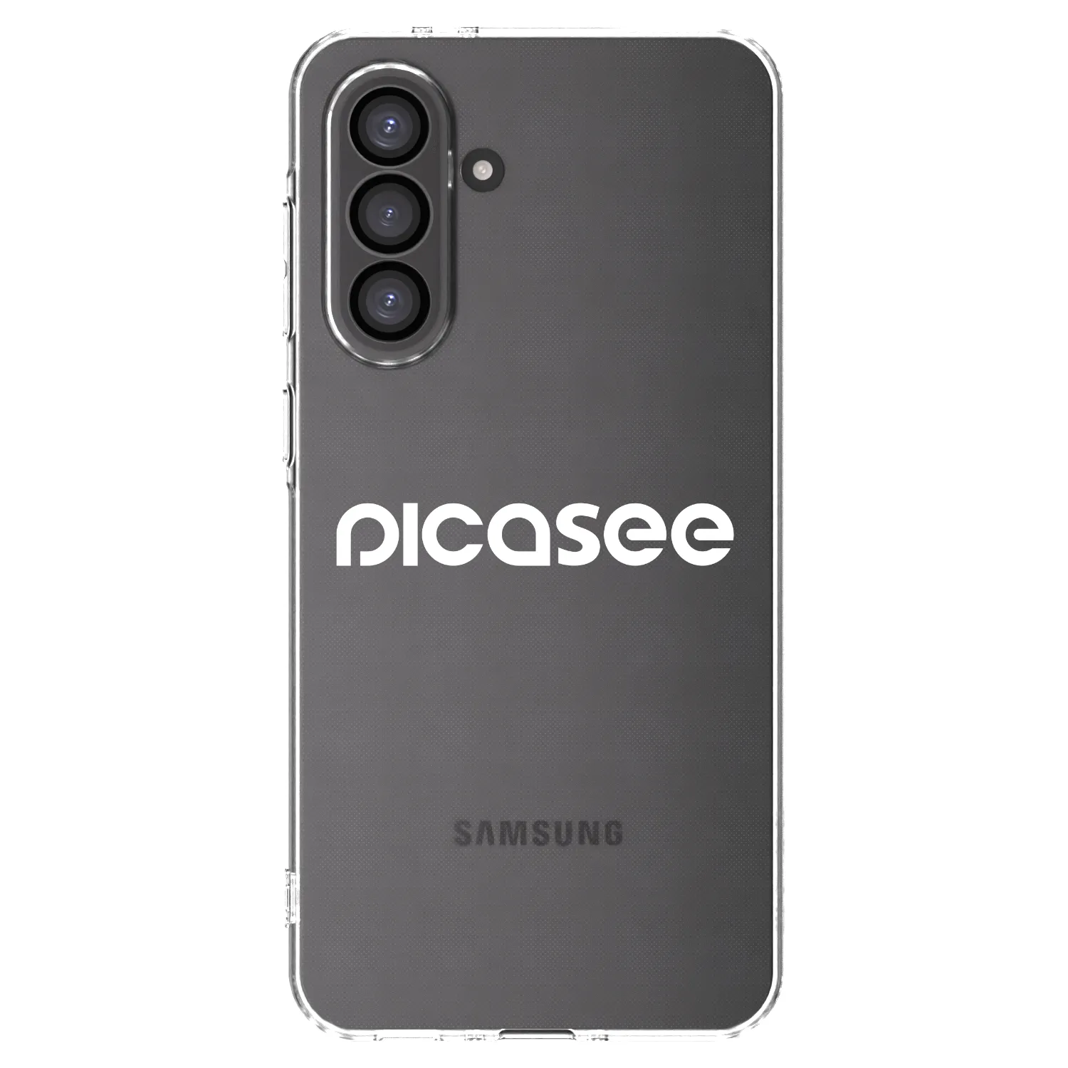 Picasee átlátszó szilikon tok az alábbi mobiltelefonokra Samsung Galaxy A56 5G A566B - Picasee - new logo - white