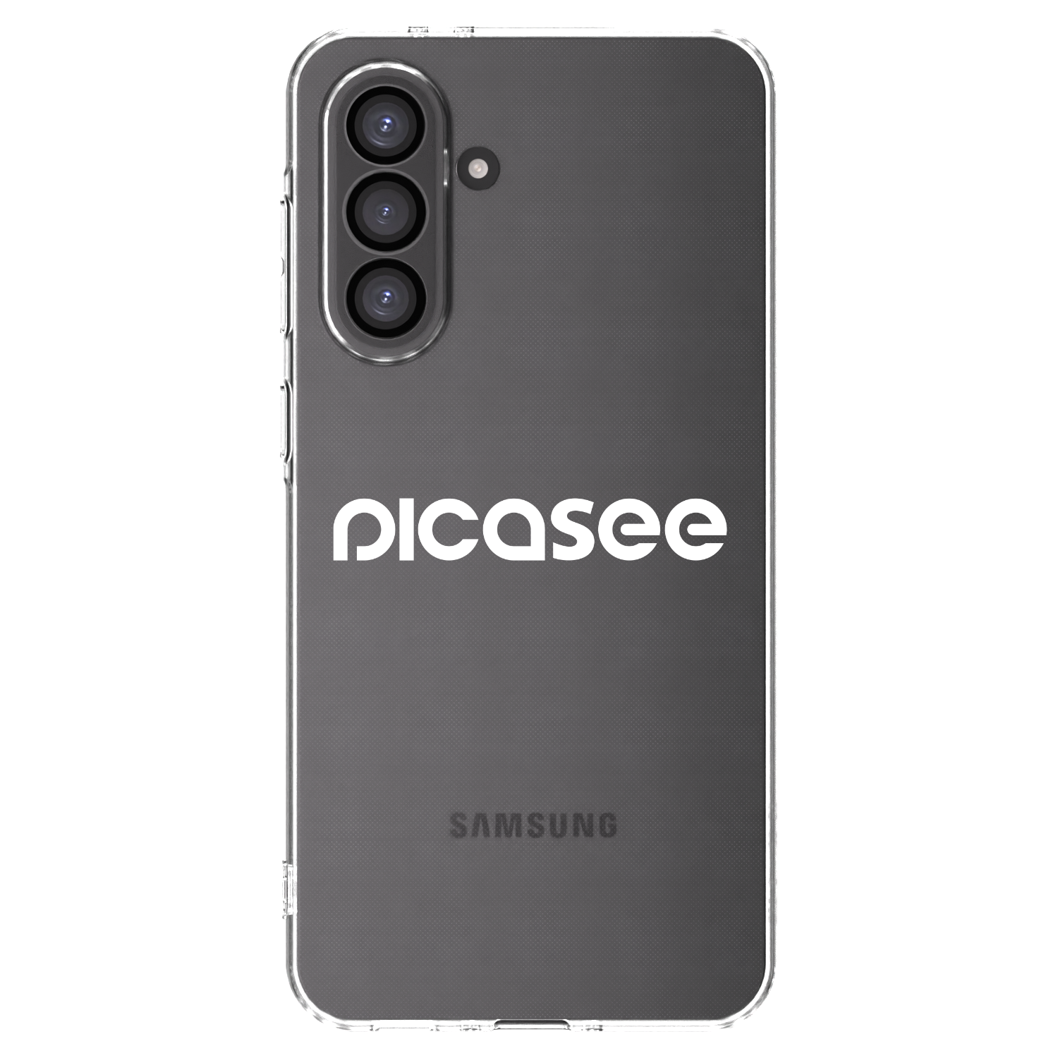 Picasee átlátszó szilikon tok az alábbi mobiltelefonokra Samsung Galaxy A36 5G - Picasee - new logo - white