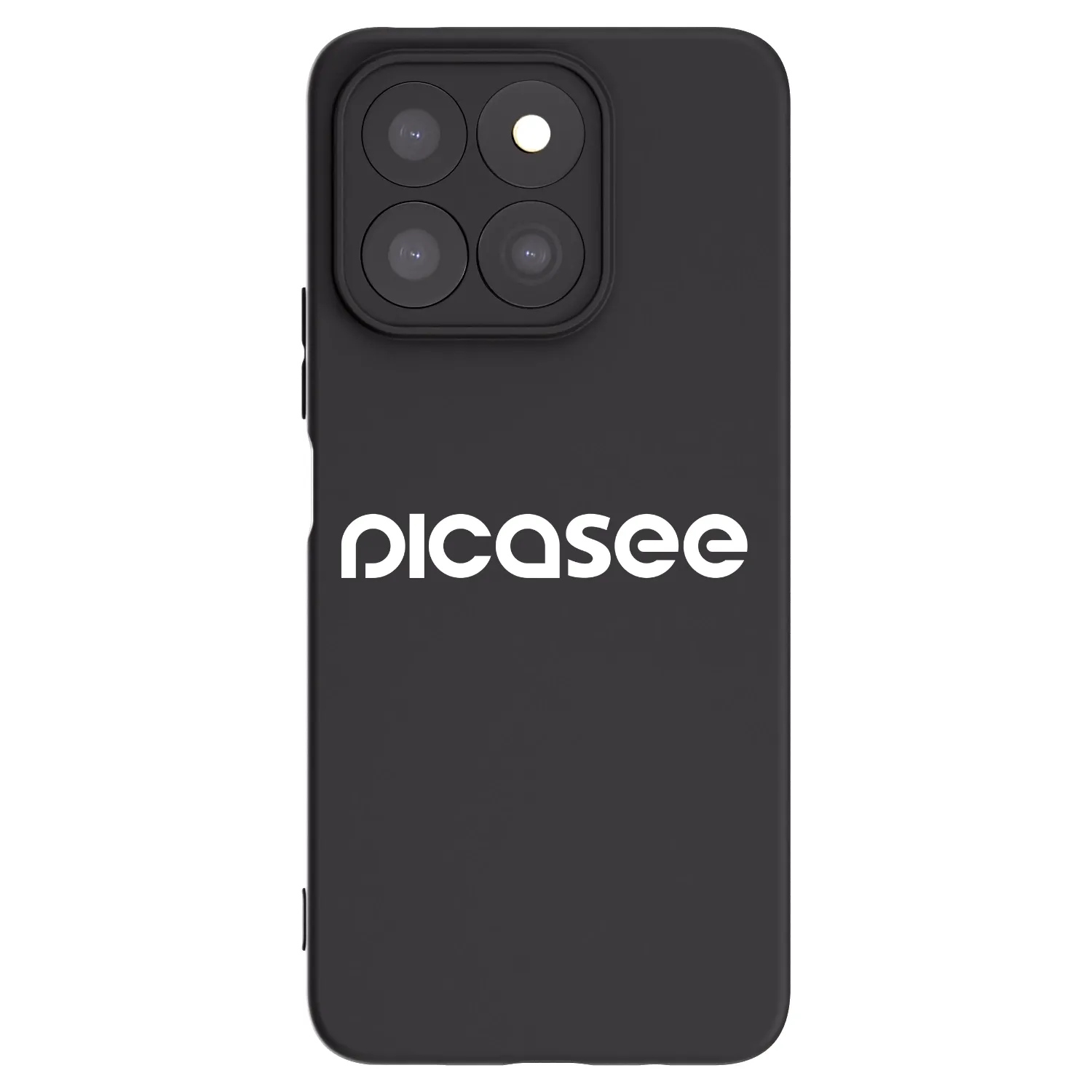 Picasee fekete szilikon tok az alábbi mobiltelefonokra Honor X8c - Picasee - new logo - white
