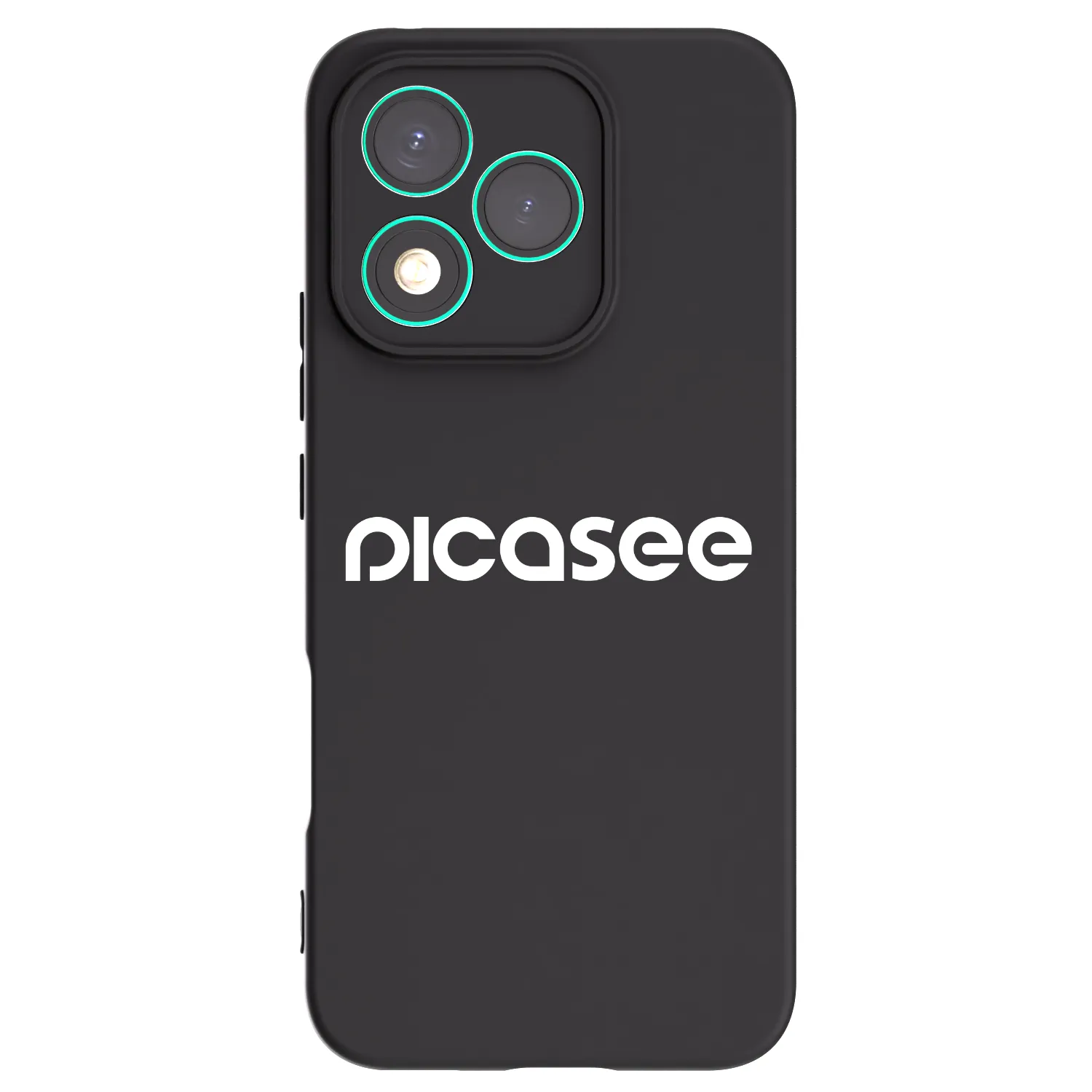 Picasee fekete szilikon tok az alábbi mobiltelefonokra Honor 400 Lite 5G - Picasee - new logo - white
