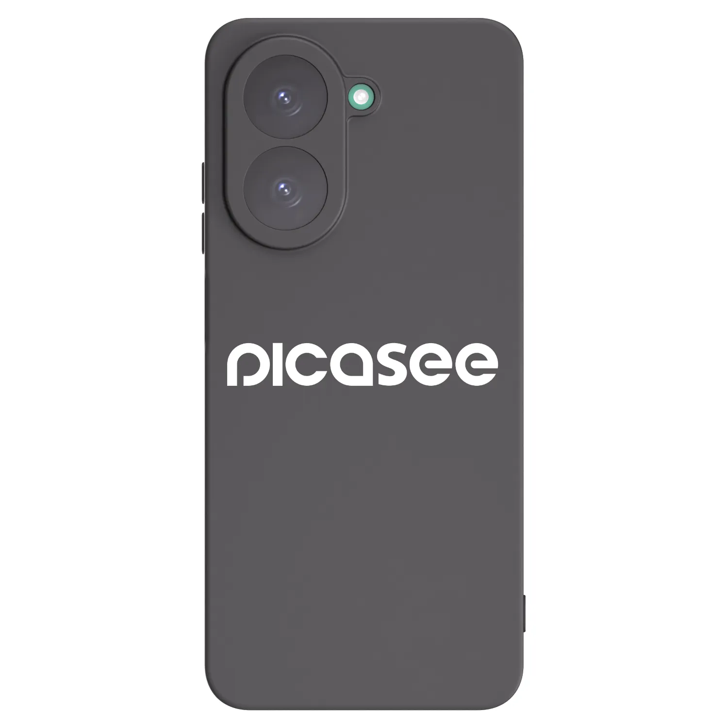 Picasee fekete szilikon tok az alábbi mobiltelefonokra Xiaomi Redmi A5 - Picasee - new logo - white