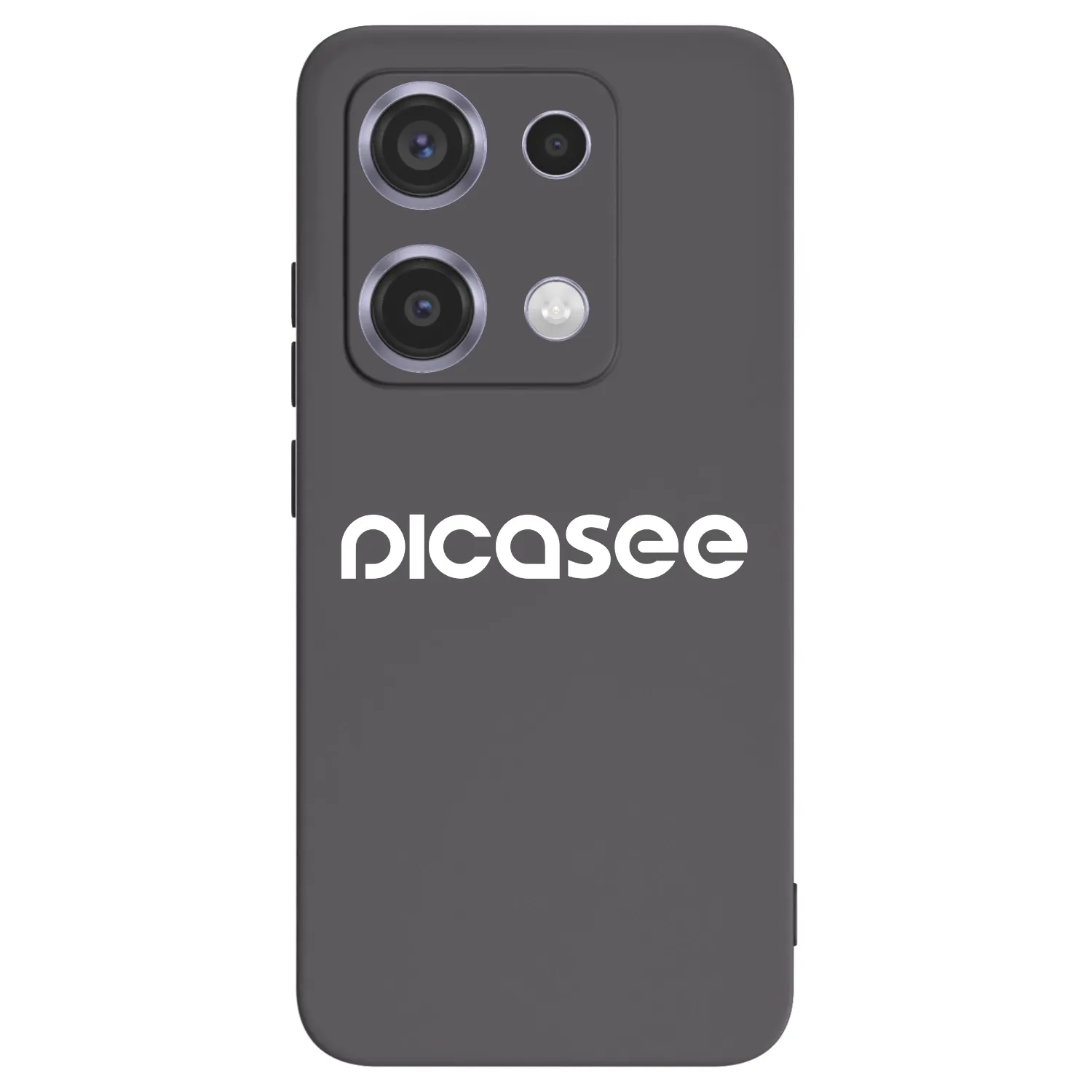 Picasee fekete szilikon tok az alábbi mobiltelefonokra Xiaomi Redmi Note 14S - Picasee - new logo - white