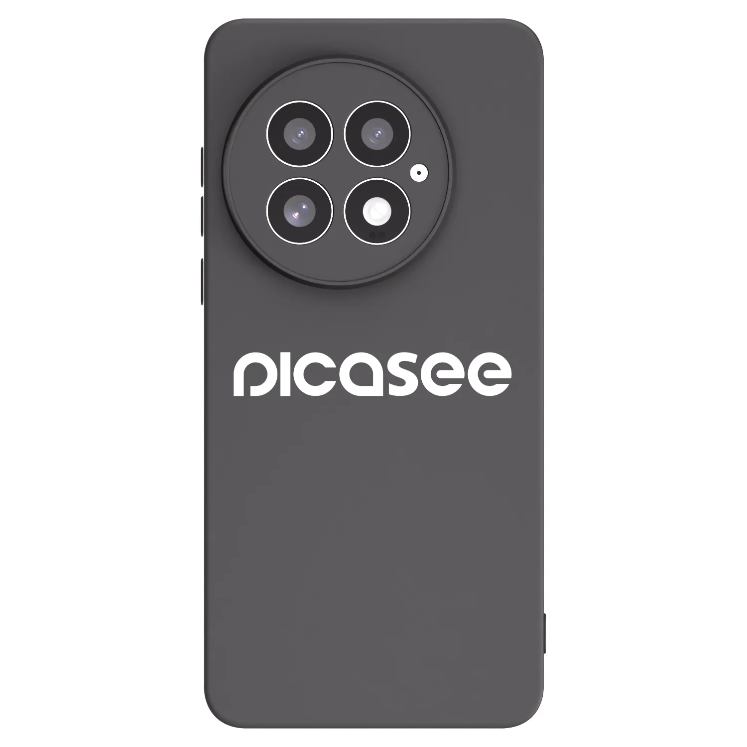 Picasee fekete szilikon tok az alábbi mobiltelefonokra OnePlus 13 5G - Picasee - new logo - white