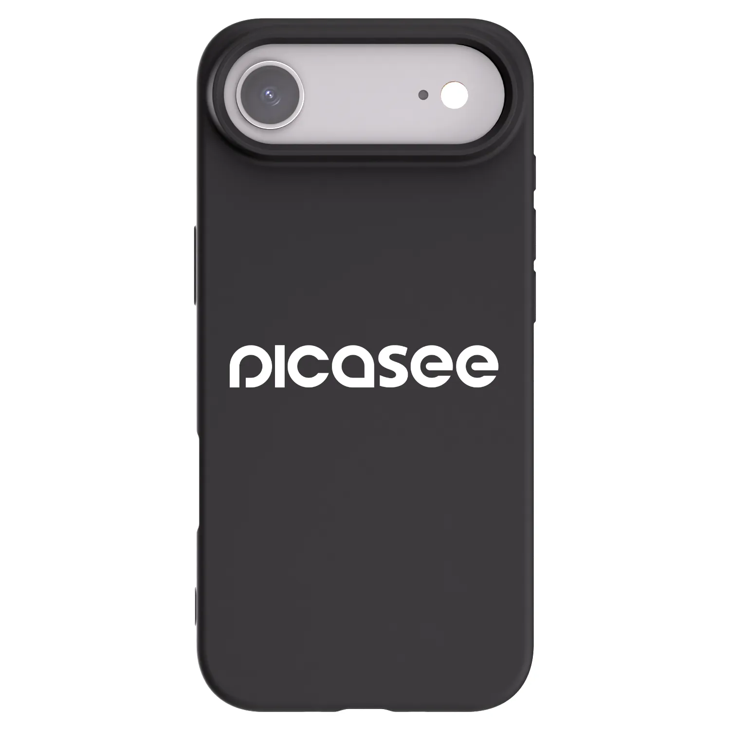 Picasee fekete szilikon tok az alábbi mobiltelefonokra Apple iPhone Air - Picasee - new logo - white